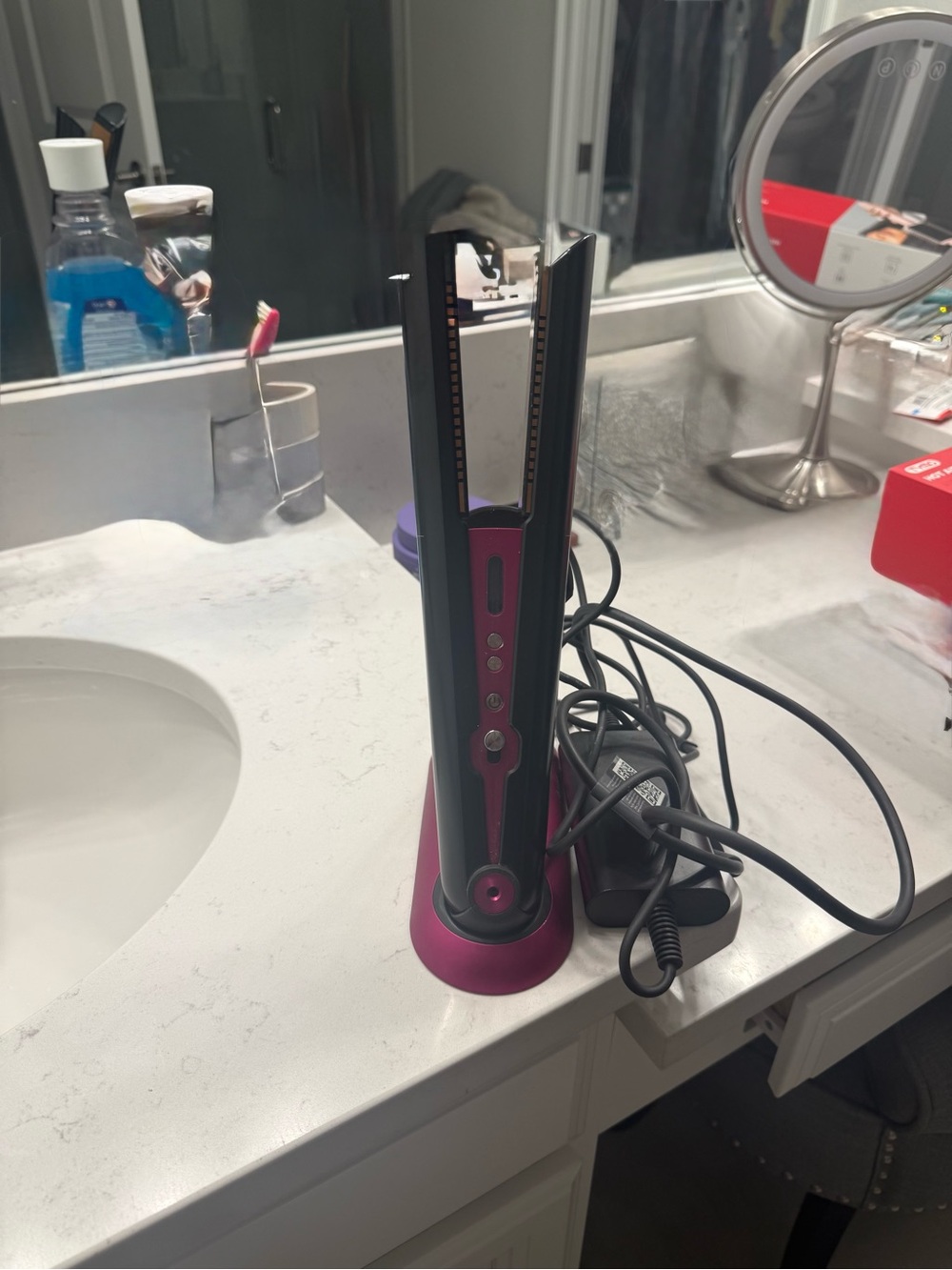 Dyson Women's Hair Tool in Magenta and Black